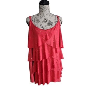Lane Bryant Tiered Ruffle Cami, Size 18/20